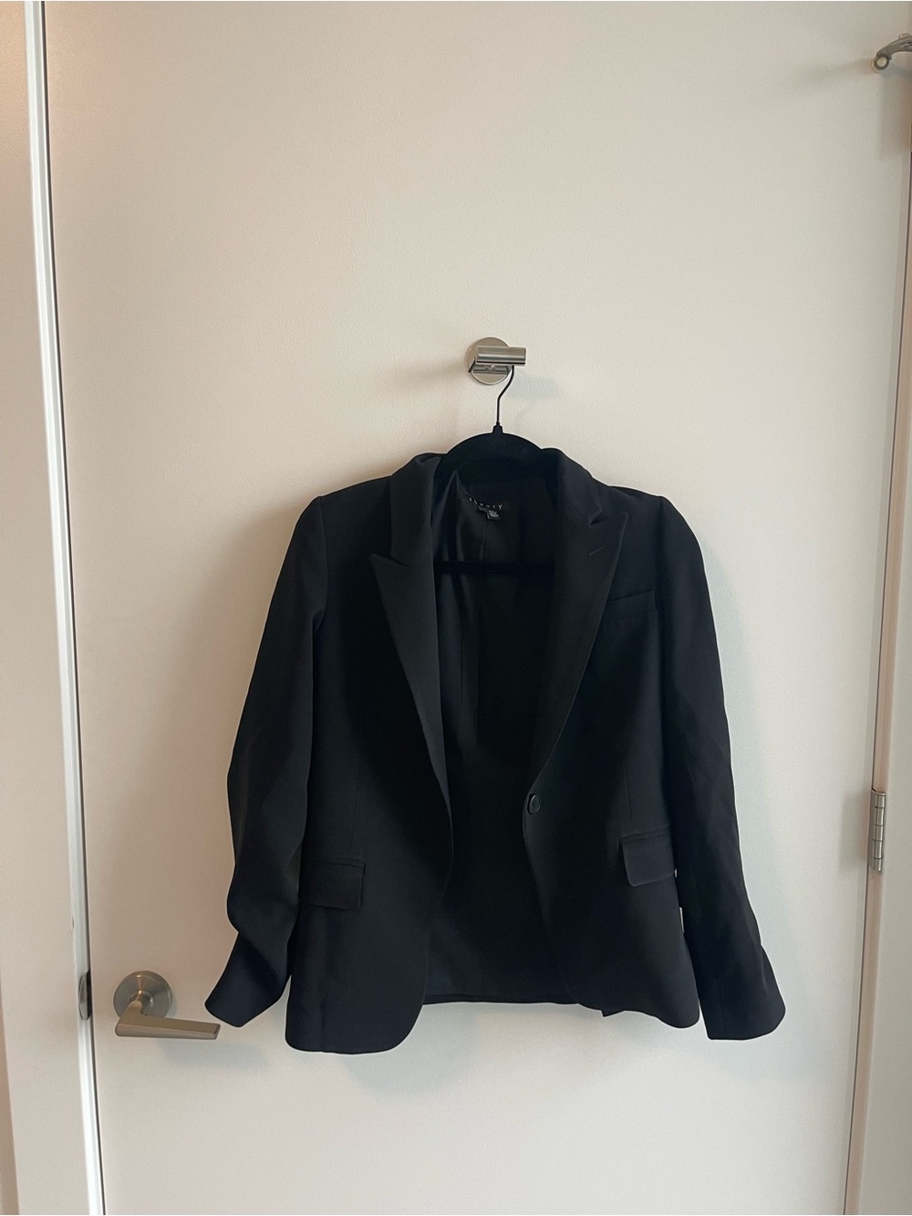 Theory Classic Black Women's Blazer Jacket